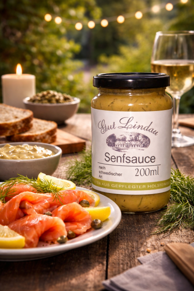 Senfsauce nach schwedischer Art 200 ml