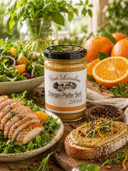 Orangen-Pfeffer-Senf200 ml