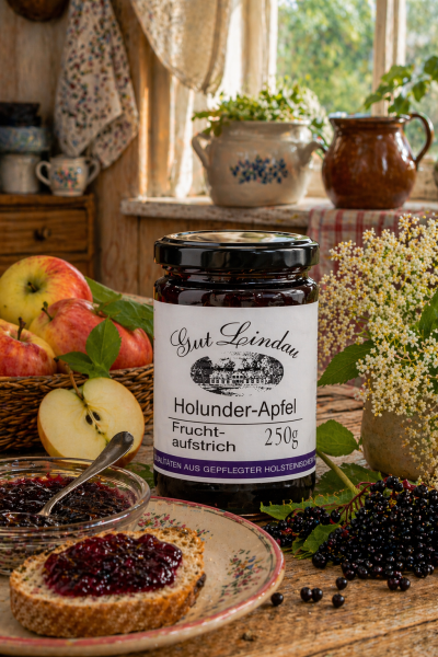 Holunder - Apfel Fruchtaufstrich 250 g