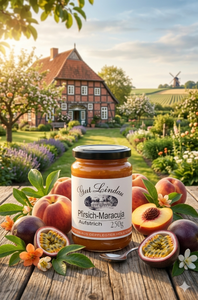 Maracuja - Pfirsich Fruchtaufstrich 250 g