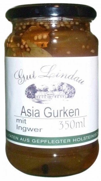 Asia Gurken mit Ingwer 350ml (e200 g)