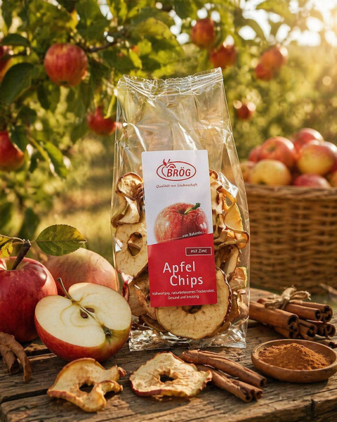 Apfelchips mit Zimt 90g