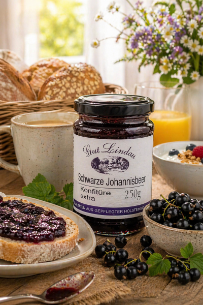 schwarzer Johannisbeer Fruchtaufstrich 250 g